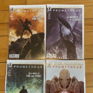 Prometheus Life and Death Comics. Lot Of 4 Comics